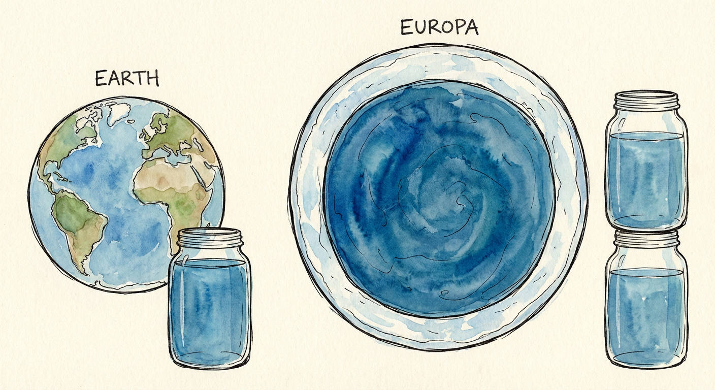 Illustration for Europa Clipper's First Close Encounter Rewrites the Playbook for Finding Life Beyond Earth